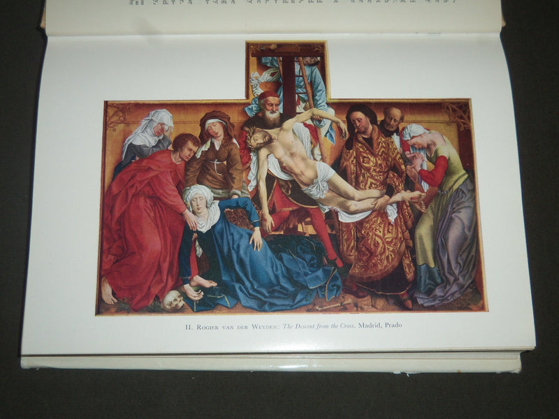 1965 FROM VAN EYCK TO BRUEGEL BOOK BY MAX J. FRIEDLAENDER - NICE PRINTS- KD 3892