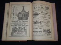 1870 WORCESTER DIRECTORY BY HENRY J. HOWLAND - MAP - KD 81T