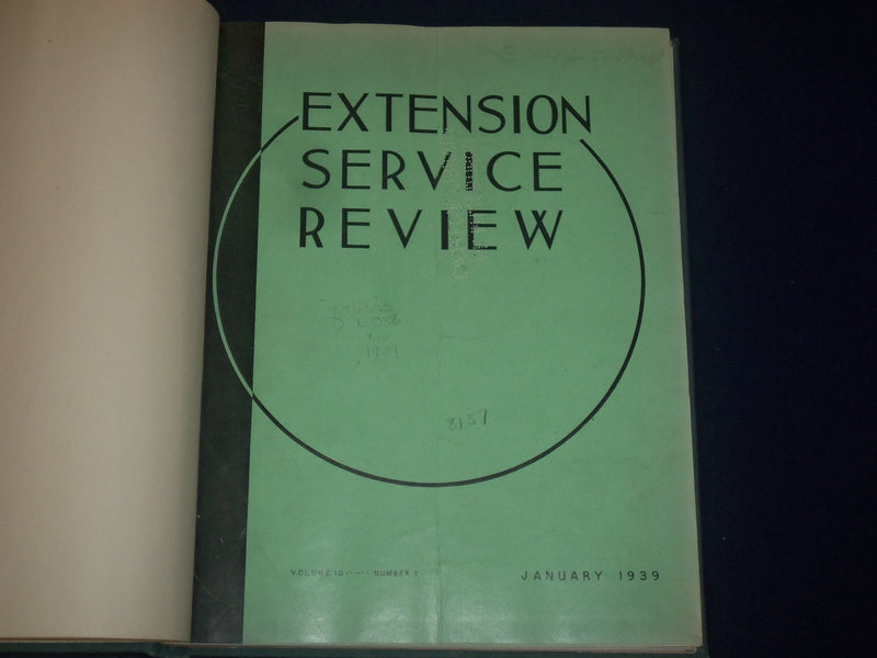 1939 EXTENSIVE REVIEW MAGAZINE BOUND VOLUME NO. 10 - NICE COVERS - KD 3108