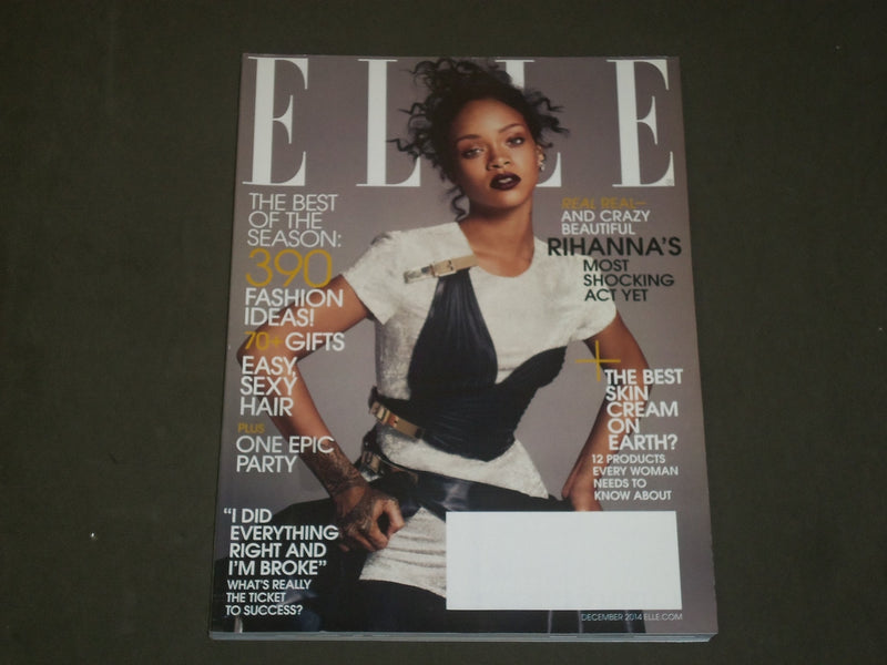 2014 DECEMBER ELLE MAGAZINE - RIHANNA COVER - B 1797
