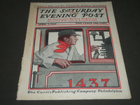 1902 APRIL 5 THE SATURDAY EVENING POST MAGAZINE - ILLUSTRATED COVER- SP 1036