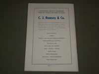 1952 AUGUST TOMPKINS COUNTY FAIR PROGRAM - ITHACA NEW YORK - J 2627