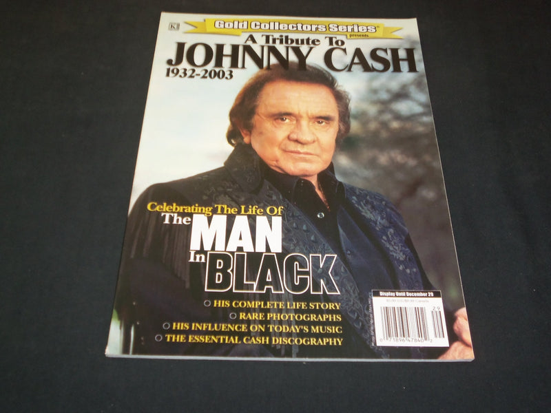 2003 GOLD COLLECTORS EDITION MAGAZINE - A TRIBUTE TO JOHNNY CASH - SP 7276