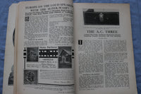 1929 SUMMER RADIO DESIGN SOFTCOVER HANDBOOK - PORTABLE SUPER-WASP - K 315
