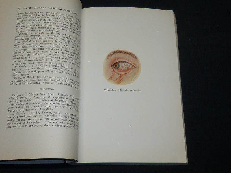 1911-1914 ANNALS OF OPHTHALMOLOGY MAGAZINE LOT OF 8 ISSUES - WR 106M