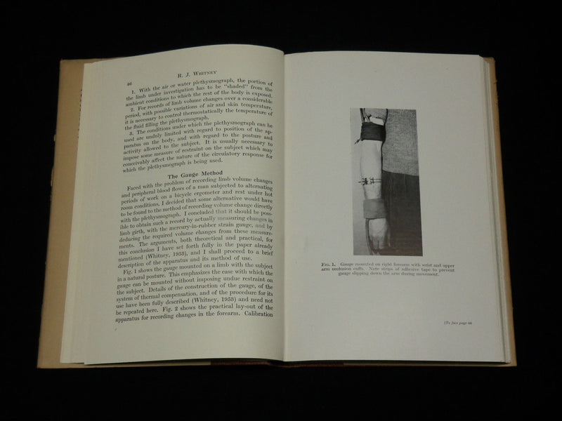 1954 PERIPHERAL CIRCULATION IN MAN - CIBA FOUNDATION HARDCOVER BOOK - KD 6461