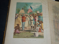 1870'S THE LIFE & EXPLORATIONS OF DR. LIVINGSTONE VOLUME - COLOR ILLUS. - Z 177