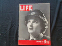1942 JANUARY 26 LIFE MAGAZINE - AIR FORCE WOMEN'S AUXILIARY - L 271