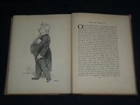 1928 LIONS AND LAMBS BOOK BY LOW & LYNX - GREAT ILLUSTRATIONS - KD 5478