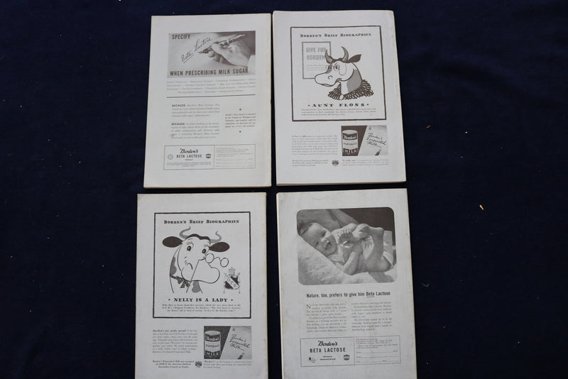 1938-1939 THE JOURNAL OF PEDIATRICS MAGAZINE - LOT OF 4 - O 3400