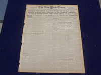 1918 MARCH 22 NEW YORK TIMES - GERMANS OPEN DRIVE AGAINST BRITISH - NT 8163