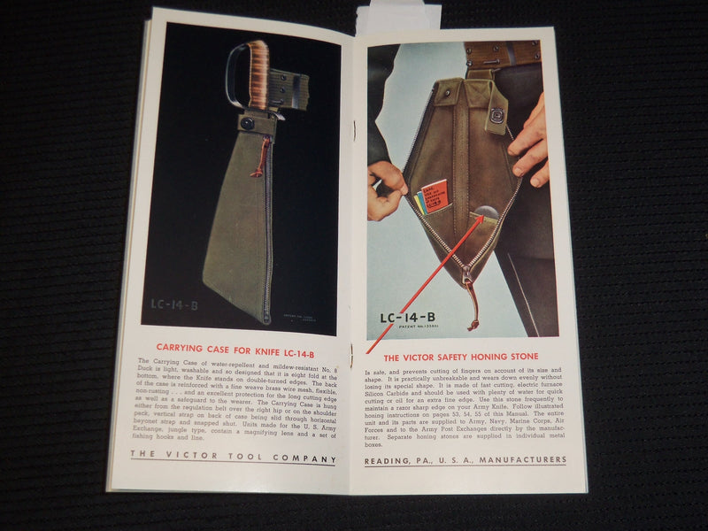 1944 THE VICTOR TOOL COMPANY MANUAL - WOODMAN - READING, PENNSYLVANIA - K 169
