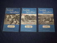 1960 SCOTTISH AGRICULTURE MAGAZINE - LOT OF 3 - J 6004