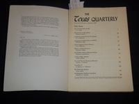 1959 SUMMER THE TEXAS QUARTERLY MAGAZINE - SOUTHERN LITERATURE - KD 2057N