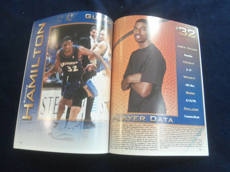 1999-2000 WASHINGTON WIZARDS YEARBOOK - ST 7124