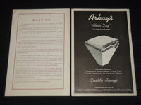 1945 HIGHLIGHTS OF PHOTOGRAPHIC ART MAGAZINE LOT OF 2 ISSUES - K 633