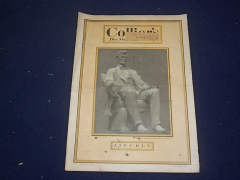 1908 FEBRUARY 15 COLLIER'S MAGAZINE - ABRAHAM LINCOLN BY T. ROOSEVELT - ST 6781