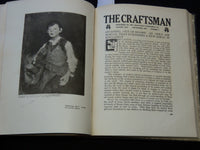 1916 APRIL-SEPTEMBER THE CRAFTSMAN MAGAZINE BOUND VOLUME - KD 7892