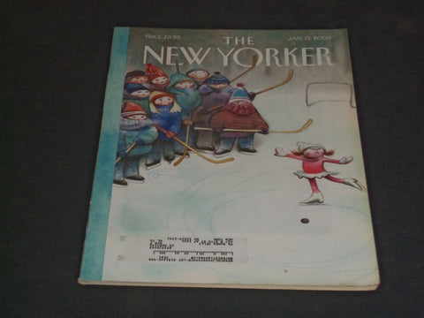 2003 JANUARY 13 THE NEW YORKER MAGAZINE - ILLUSTRATED COVER - NY 1968