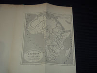 1890 LE GLOBE FRENCH - JOURNAL GEOGRAPHIQUE - NICE COLOR MAP - #239