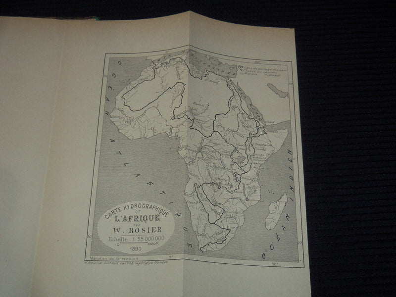 1890 LE GLOBE FRENCH - JOURNAL GEOGRAPHIQUE - NICE COLOR MAP - #239