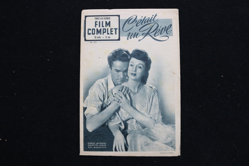 1951 SEPTEMBER 13 FILM COMPLET MAGAZINE - GOOGIE WITHERS COVER - E 25940