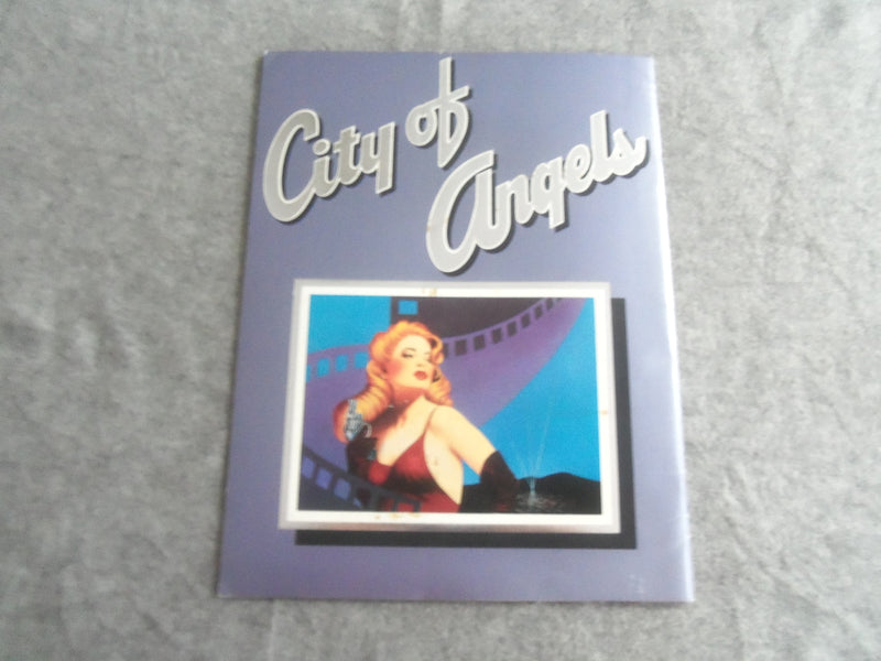 1991 CITY OF ANGELS BROADWAY PROGRAM - JAMES NAUGHTON - J 7682