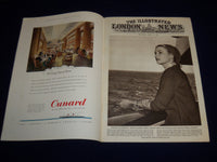 1956 APRIL 21 ILLUSTRATED LONDON NEWS MAGAZINE - RAINER'S BRIDE COVER - E 8062