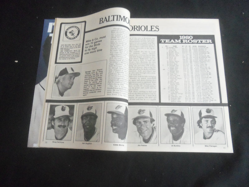 1980 MAY BASEBALL LILLUSTRATED MAGAZINE - STARGELL - SEAVER - DENT - B 5536T