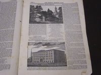 1836-1837 THE NATIONAL ATLAS & SUNDAY MORNING MAIL NEWSPAPER LOT OF 5 - NP 2056