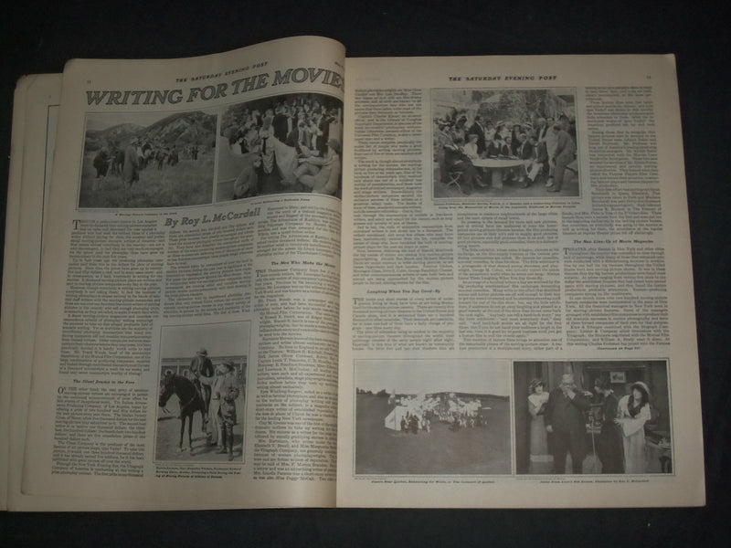 1914 MAY 16 THE SATURDAY EVENING POST MAGAZINE - ILLUSTRATED COVER - SP 2470U