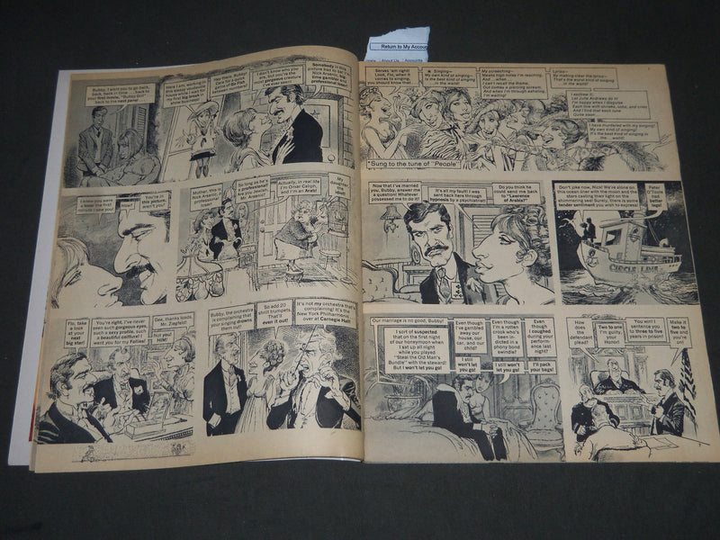 1971 JUNE MAD MAGAZINE - FUNNY GIRL COVER - ST 4977