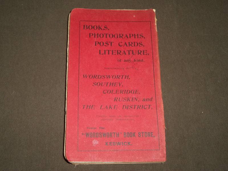1900'S GOSSIPY GUIDE TO THE ENGLISH LAKES BOOK - NICE PHOTOS - KD 4942