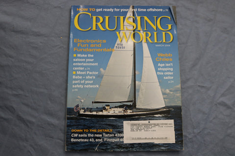 2008 MARCH CRUISING WORLD MAGAZINE - ELECTRONICS FUN AND FUNDAMENTALS - E 9551
