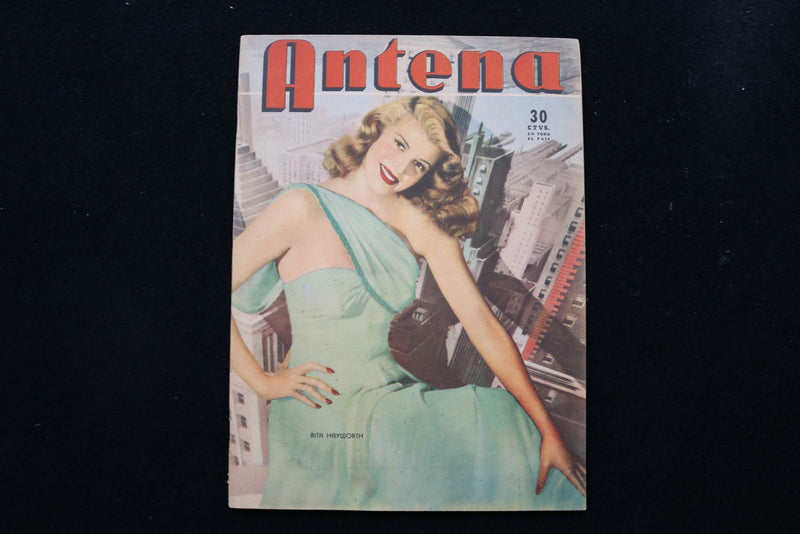 1948 JANUARY ANTENA MAGAZINE - RITA HAYWORTH COVER - E 26075
