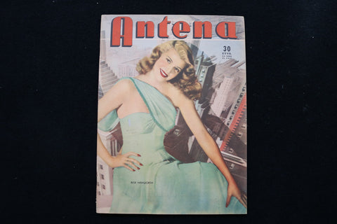 1948 JANUARY ANTENA MAGAZINE - RITA HAYWORTH COVER - E 26075