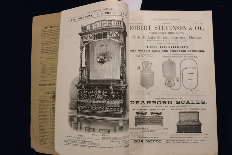 1892 JANUARY 15 WESTERN DRUGGIST MAGAZINE - K 1656
