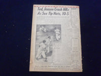 1958 JULY 2 BOSTON DAILY RECORD NEWSPAPER - GOLDFINE BALK AT QUIZ LOOMS- NP 6345