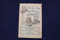 1941 THE LADIES BIRTHDAY ALMANAC - MEIER DRUG CO. - INDIANA - SOFTCOVER - K 1495