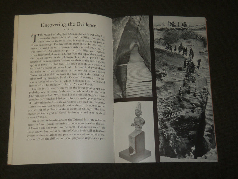 1940'S THE ORIENTAL INSTITUTE OF THE UNIVERSITY OF CHICAGO BOOK - J 3561