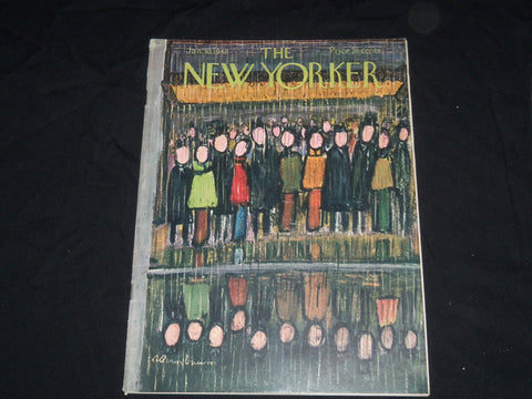 1948 JANUARY 10 THE NEW YORKER MAGAZINE - ILLUSTRATED COVER - NY 196
