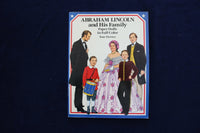 1989-1994 PRESIDENTIAL FAMILY PAPER DOLL BOOKS-LINCOLN-CLINTON-LOT OF 3 - O 3637