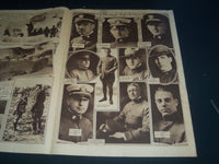 1919 APRIL 20 BALTIMORE SUN NEWSPAPER PICTURE SECTION - WAR MAP - NT 7374