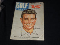 1961 MAY GOLF DIGEST MAGAZINE - KEN VENTURI FRONT COVER - E 5456