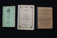 1930'S-1970'S RAILROAD EPHEMERA - LOT OF 25 PIECES - O 3675