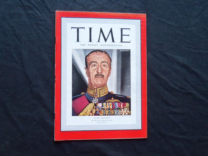 1939 OCTOBER 23 TIME MAGAZINE - SIR CYRIS NEWALL - T 683