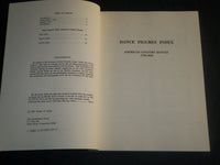 1989 DANCE FIGURES INDEX - AMERICAN COUNTRY DANCES BOOK BY KELLER - KD 5714
