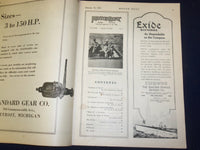 1921 JANUARY 10 MOTOR BOAT MAGAZINE - LIGHTHOUSE - VOL. XVIII, NO. 1- B 6627