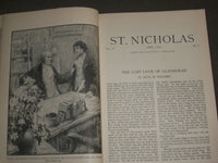1924 APRIL ST. NICHOLAS MAGAZINE - ILLUSTRATIONS, STORIES & ADS - B 4636