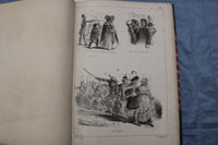 1800'S FOLIES LITH, PAR CHAM & EMMY HARDCOVER BOOK -PARIS - KD 9584